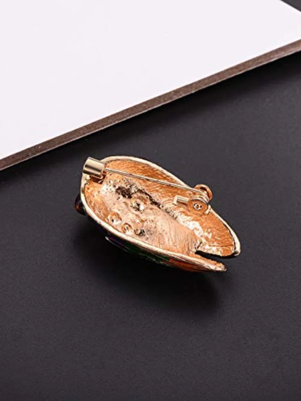 New - Vintage Cicada Brooch Pin Insect Rhinestone Statement Jewelry Gift‎